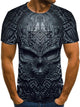 3D Graphic Printed Short Sleeve Shirts