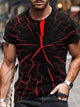 3D Graphic Printed Short Sleeve Shirts