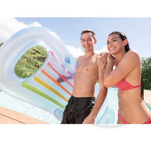 Swimming Floating Bed with Cup Holder