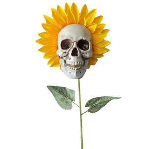 2021 Halloween Skull Sunflower