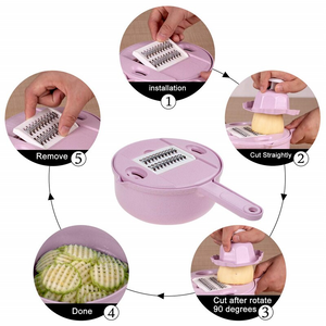 (🎅 Christmas Early Special Offer - 30% OFF )12-in-1 Vegetable Slicer Cutter Set