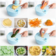 (🎅 Christmas Early Special Offer - 30% OFF )12-in-1 Vegetable Slicer Cutter Set