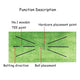 Golf Training Mat for Swing Detection Batting