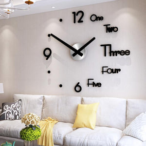 DIY Large Wall Clock