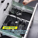 Adjustable Countertop Split Drain Organizer