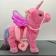 Walking Unicorn Plush Toy