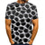 3D Graphic Printed Short Sleeve Shirts Leopard