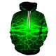 3D Graphic Printed Hoodies Thunder