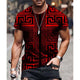 3D Graphic Printed Short Sleeve Shirts Otem