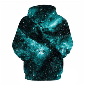 3D Graphic Printed Hoodies Night