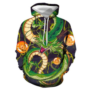 3D Graphic Printed Hoodies Dragonball