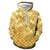 3D Graphic Printed Hoodies Gold Square