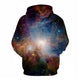 3D Graphic Printed Hoodies Galaxy B