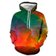 3D Graphic Printed Hoodies Sunset Clouds