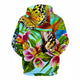 3D Graphic Printed Hoodies Butterflies