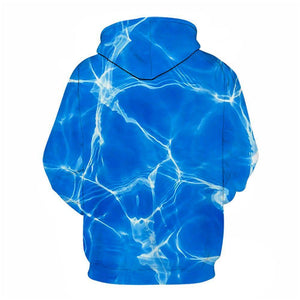 3D Graphic Printed Hoodies Water