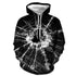 3D Graphic Printed Hoodies Broken