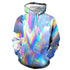 3D Graphic Printed Hoodies Graffiti